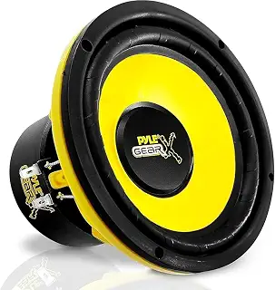 Pyle カースピーカー 6.5インチ ミッドウーファー 300W 4Ω ミッドバス スピーカー カーオーディオ 中低音 交換用 6ヶ月保証 PLG64