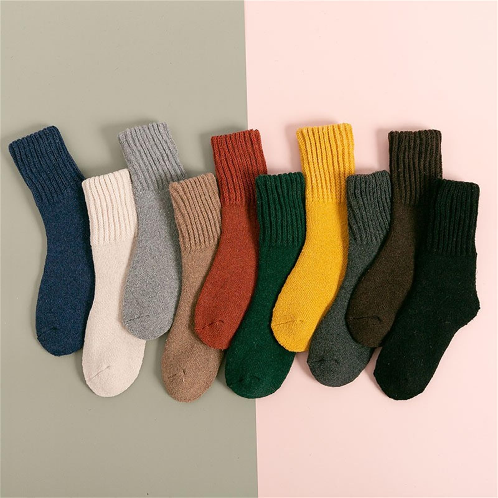 3 pares de calcetines térmicos gruesos para mujer, calcetines gruesos y acolchados térmicos para botas de invierno para mujer