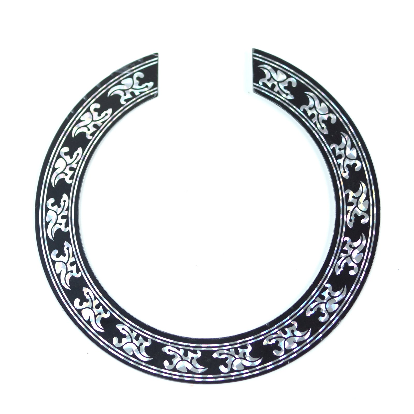 Acoustic Guitar SoundHole ring Decal Sticker self-adhesive for 40