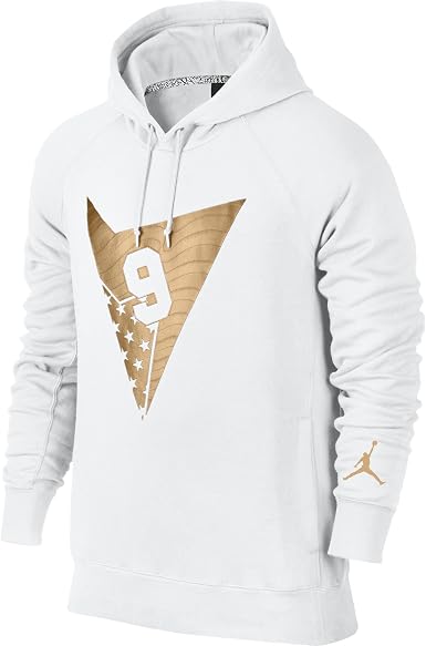Air Jordan 7 Pullover – Sudadera para hombre, color blanco/oro 835380 –  100, blanco/dorado: Amazon.es: Ropa