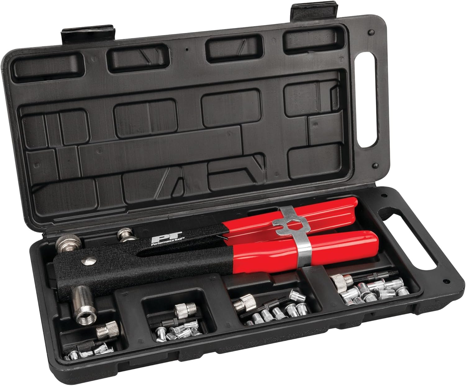 Performance Tool womens Mm 45pc Threaded Insert Rivet Kit, Unpainted, MM Threaded Insert Rivet Kit US