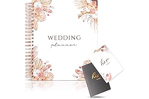 3 PC Wedding Planning Book and Organizer Set with Hardcover His and...