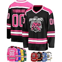 Custom Hockey Jersey Personalized Name Number Logo Team Uniform Long Sleeve Hockey Jersey for Men Women Youth