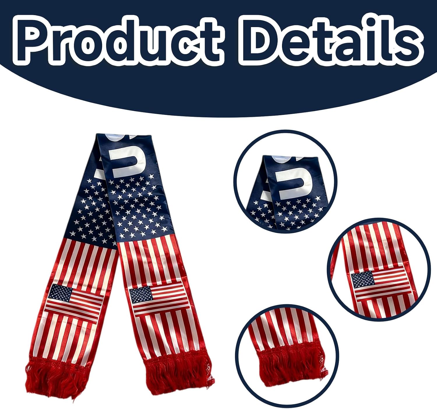 2 Pcs National Flag Scarf,Soccer Sports Fan Scarves,Country Supporter for Soccer Matches International Tournaments