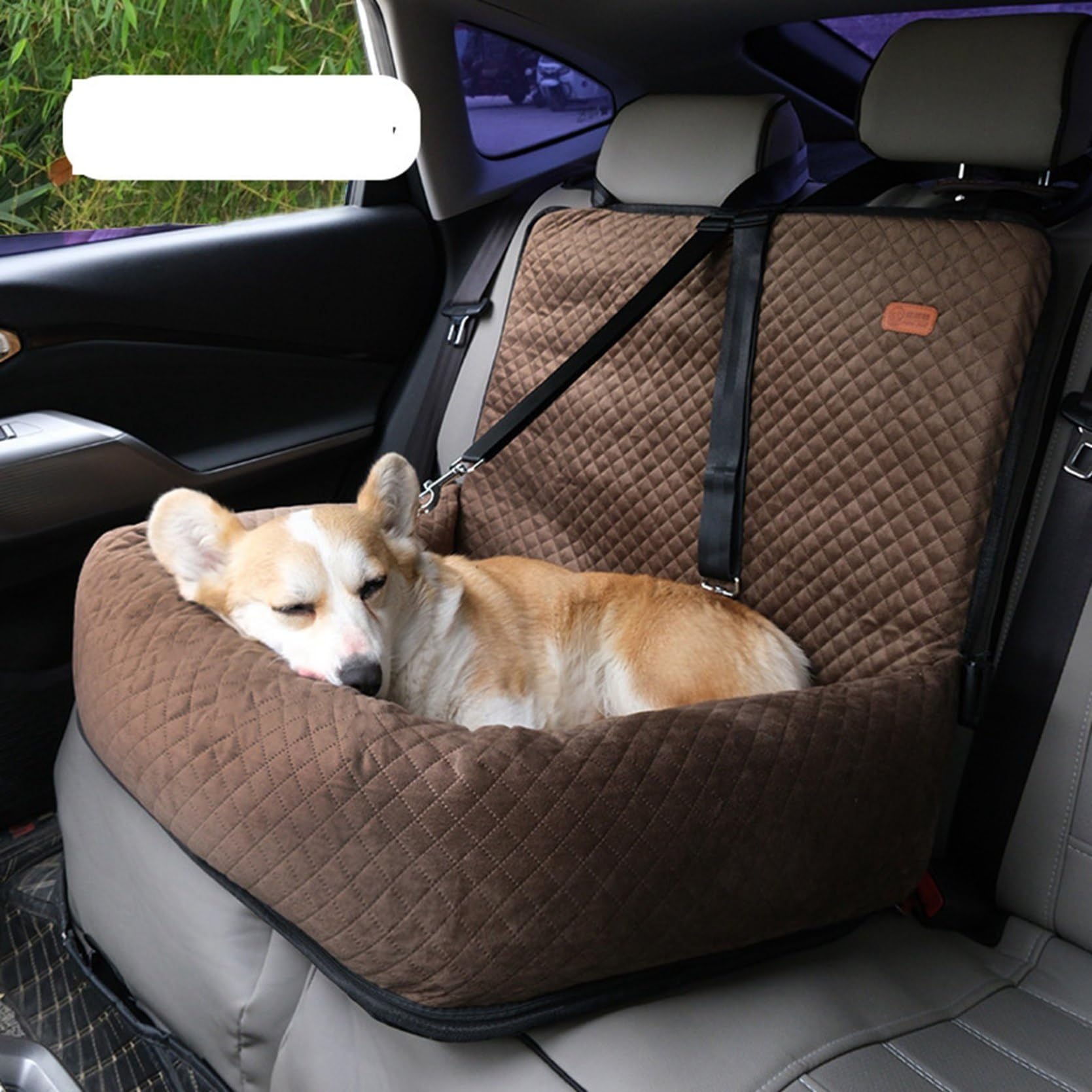 Amazon.co.jp: 車載用ペットシート ペット用ドライブシートボックス 犬