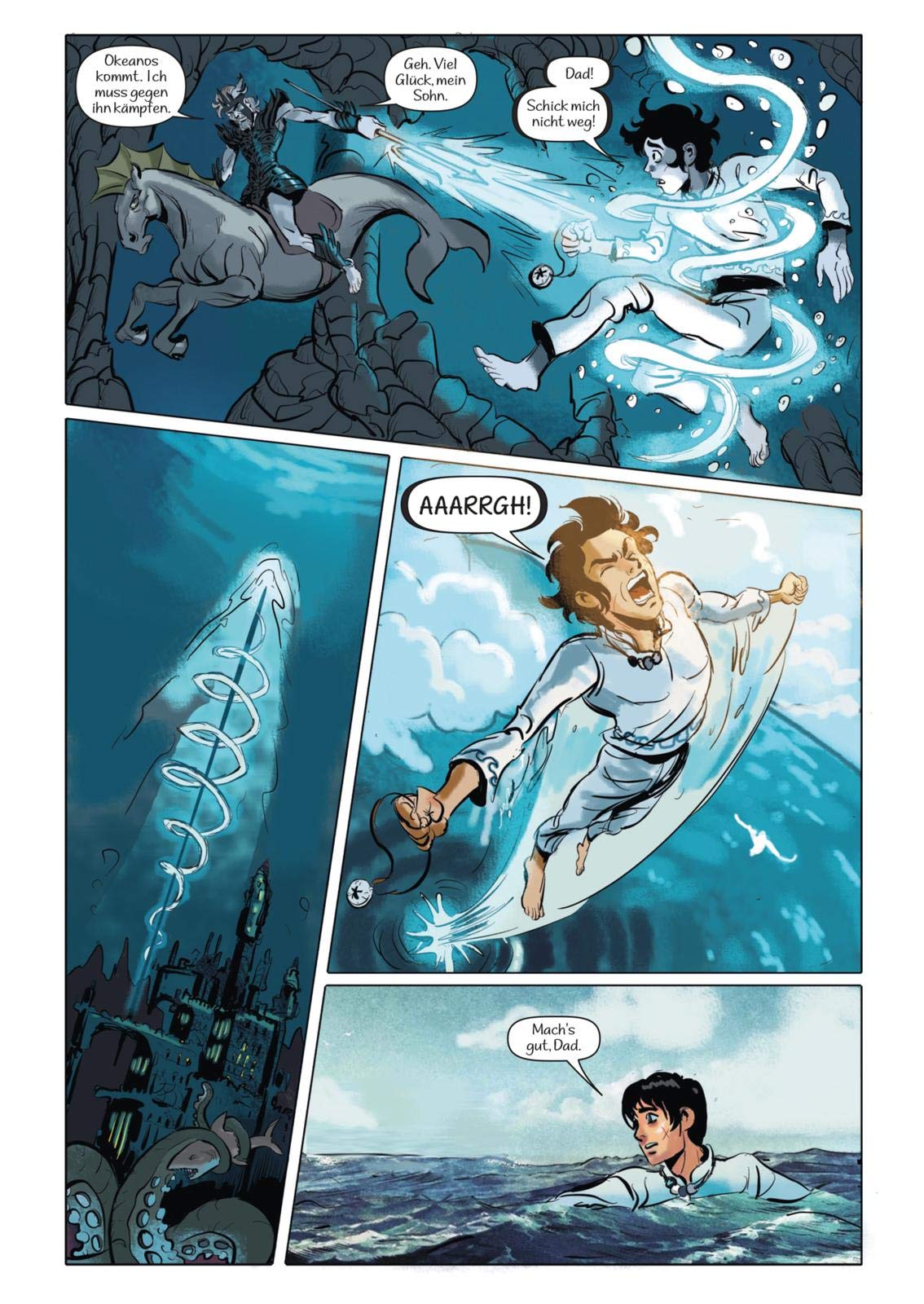 Percy Jackson (Comic) 5: Die letzte Göttin: Der Kinderbuch-Klassiker als Comic-Adaption für Jungen und Mädchen ab 12 Jahre über griechische Titanen und Halbgötter (5)