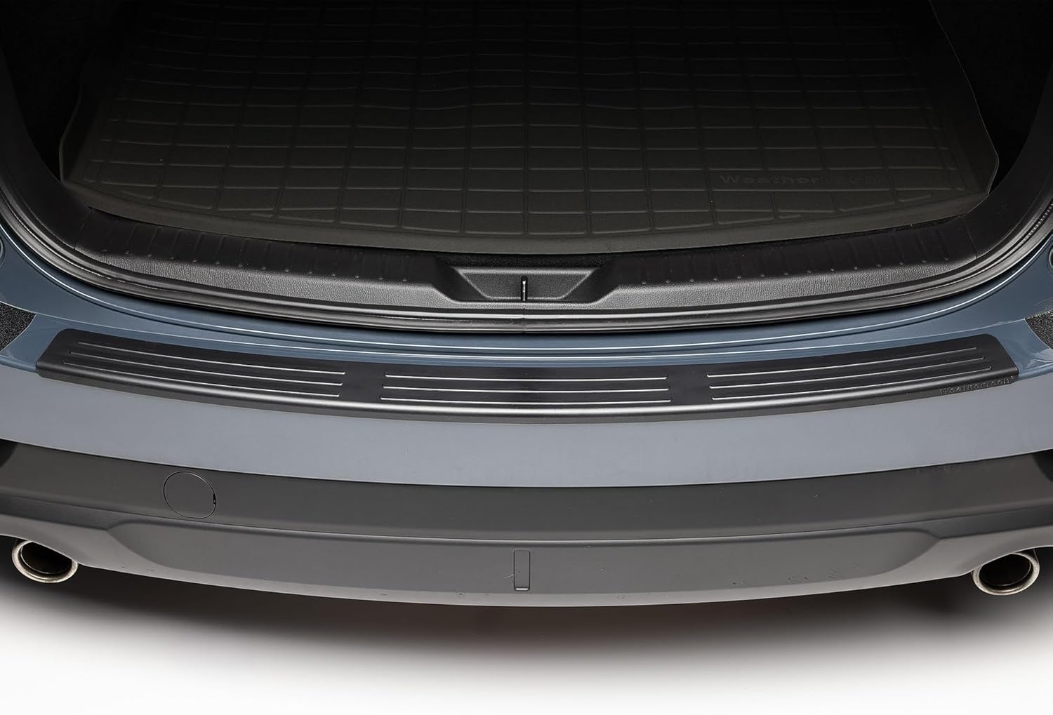 WeatherTech Custom BumperTopper for Mazda CX-5, Rear Bumper Protector (BP0019), Black