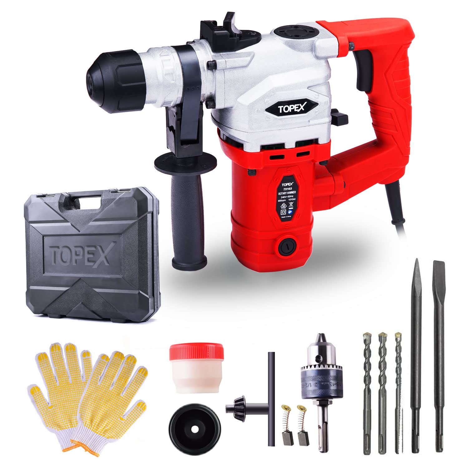 TOPEX 1010W SDS+ Rotary Hammer Drill 