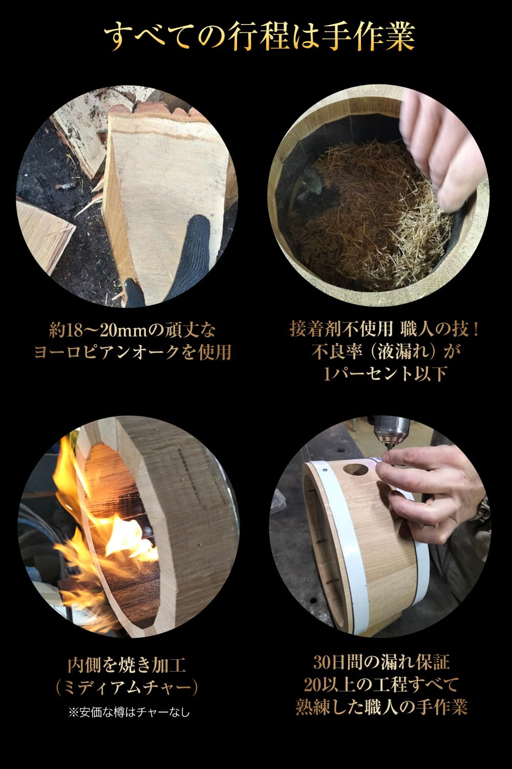 Amazon.co.jp: TARU HOLIC 熟成フラスコ樽 (オプションなし, 1L