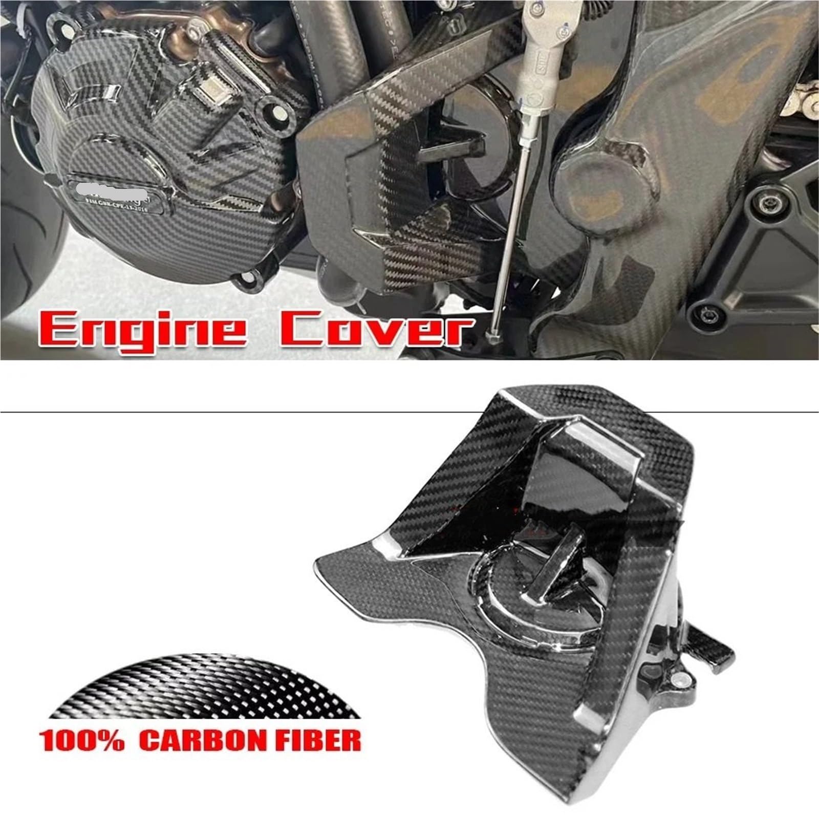 Pasuje do Honda CB650R CBR650R 2019-2023 Przednia zębatka motocykla Osłona łańcucha osłona zębatki silnika łańcucha