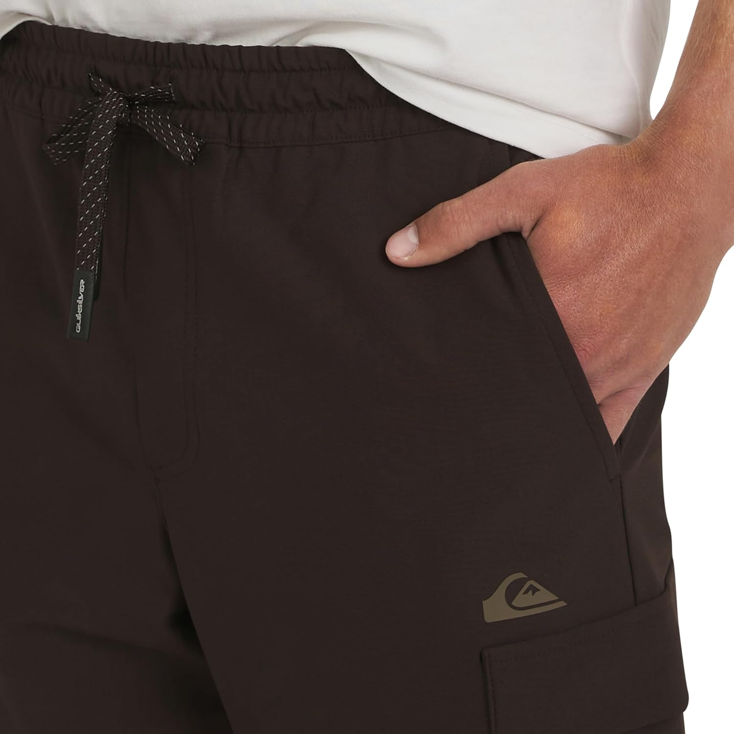 Quiksilver Men's Regular Fit Active Performance Midweight Cargo Woven Jogger Pants (S-XL) - Image 2