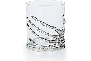 Halloween Skeleton Ghost Hand Wine Glass for Spooky Festivities