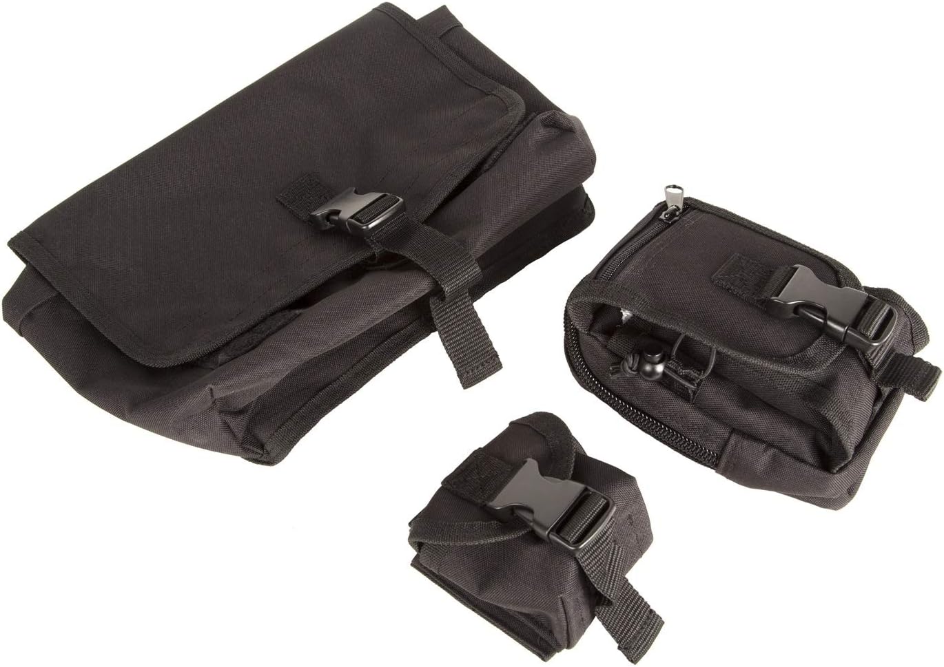 Rugged Ridge MOLLE Storage Bag System for Jeep Wrangler/Gladiator | 12113.01 | Fits 2018-2025 Jeep Wrangler JL Rubicon; 2020-2025 Jeep Gladiator JT Rubicon