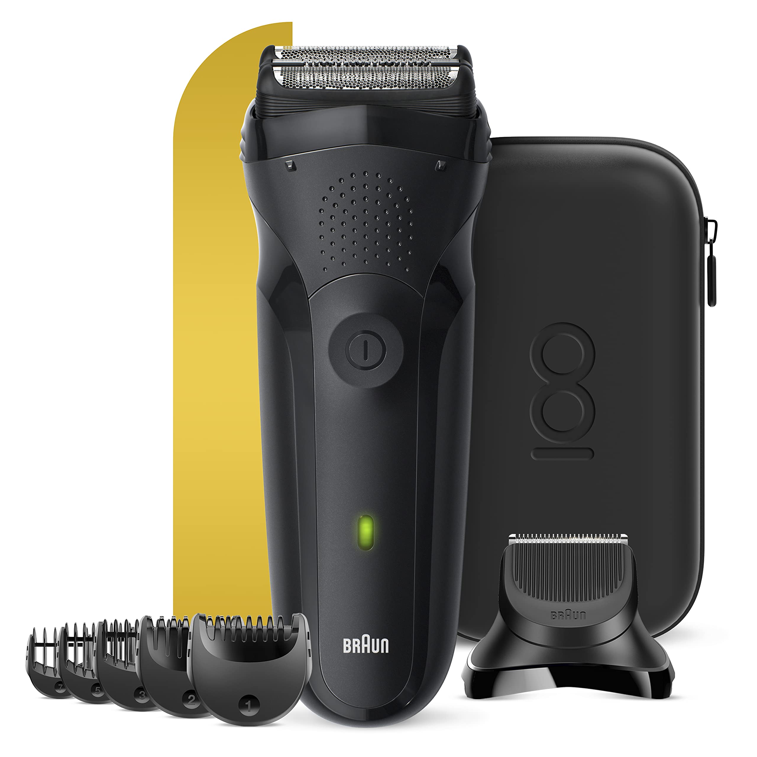 Braun Series 3 81728156 rasoir pour homme Rasoir à grille Tondeuse Noir