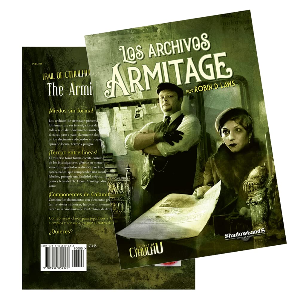 RDT003 Cthulhu Rastro: Archiwa Armitage RPG, w języku hiszpańskim