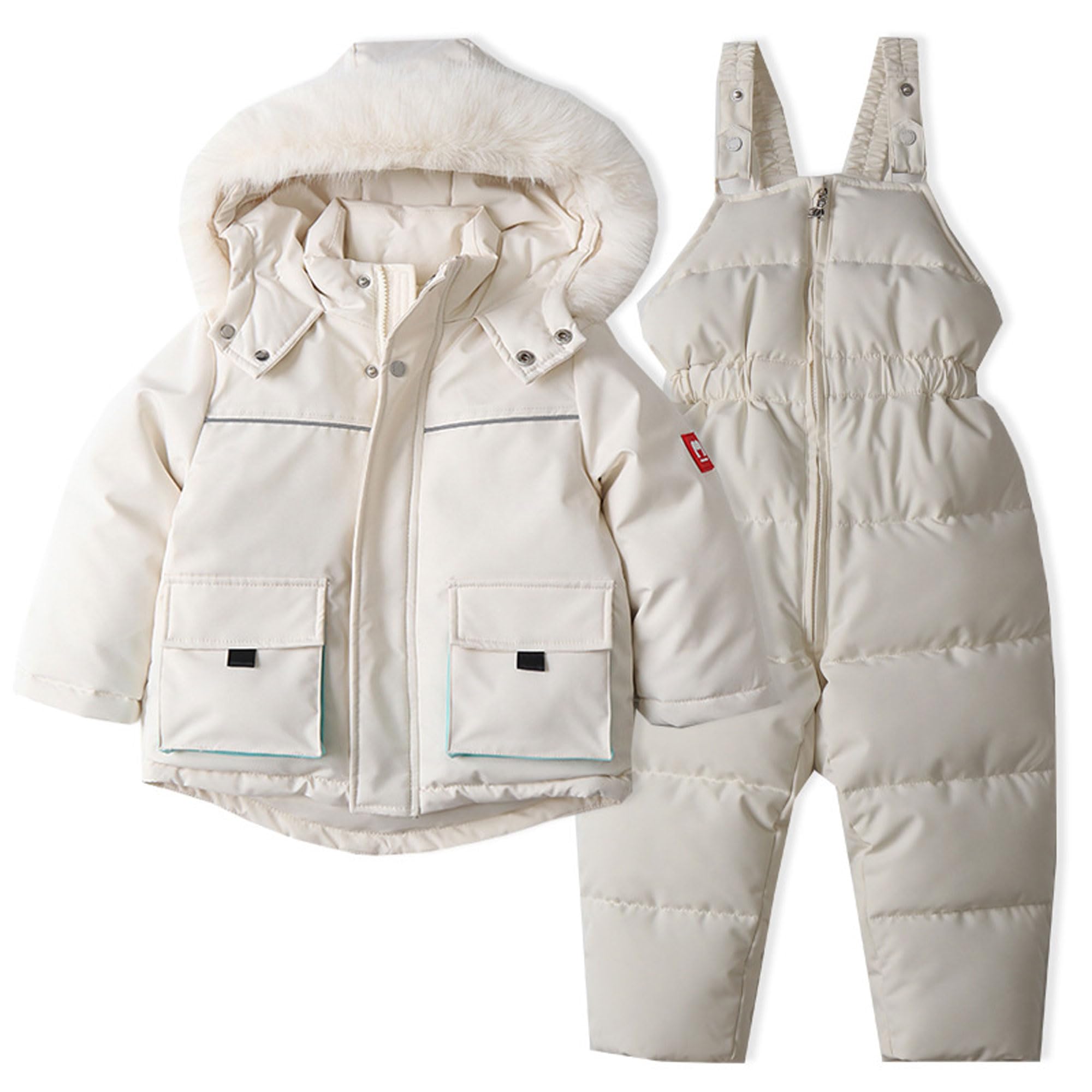 Legou Kinder Skianzug Kinder Winter Warm Zweiteiler Set