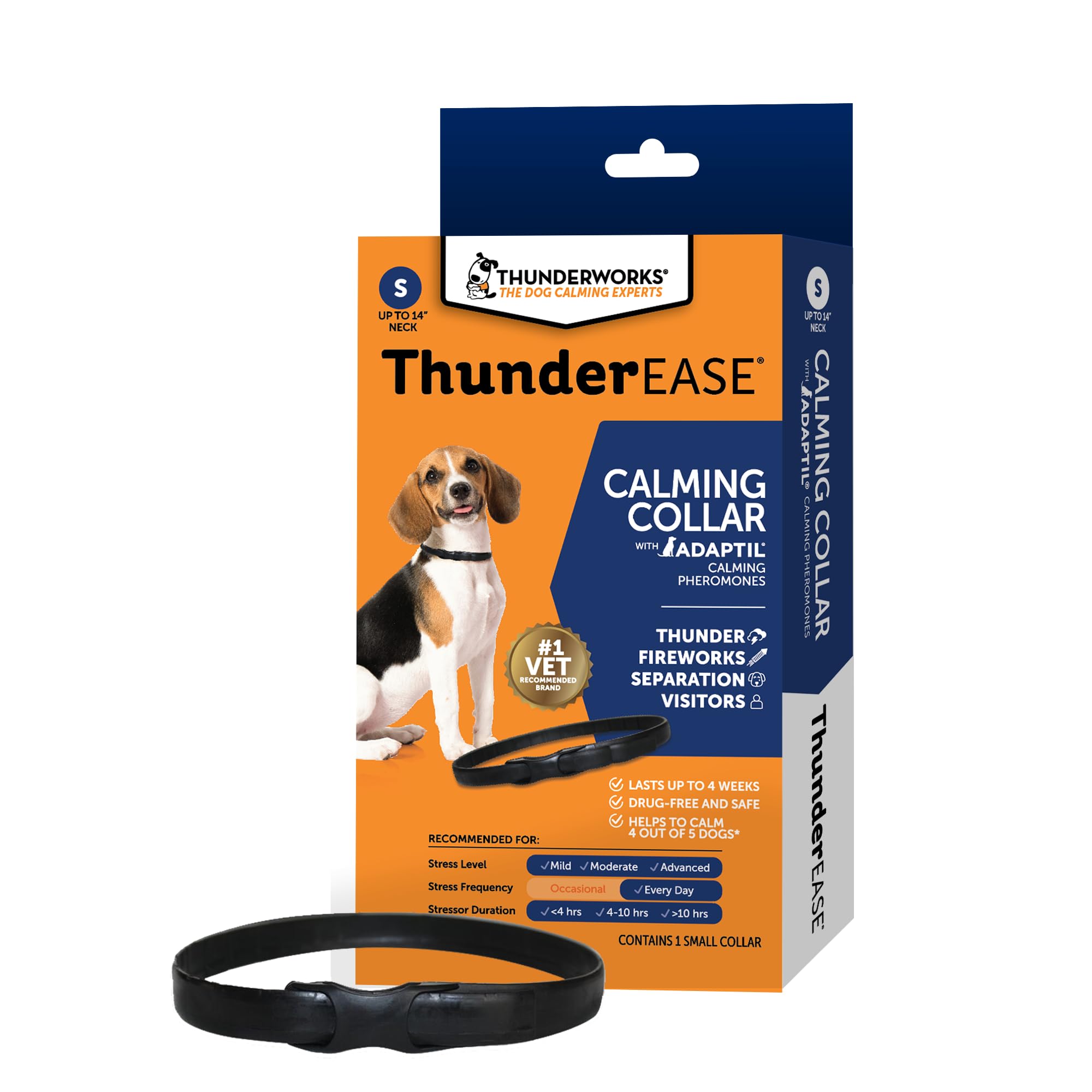 ThunderEase Calming Anti Anxiety Pheromone Collar for Dogs