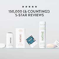 Vista 8 de Native El desodorante contiene ingredientes derivados de forma natural, control de olores de 72 horas, desodorante para mujeres y hombres, sin