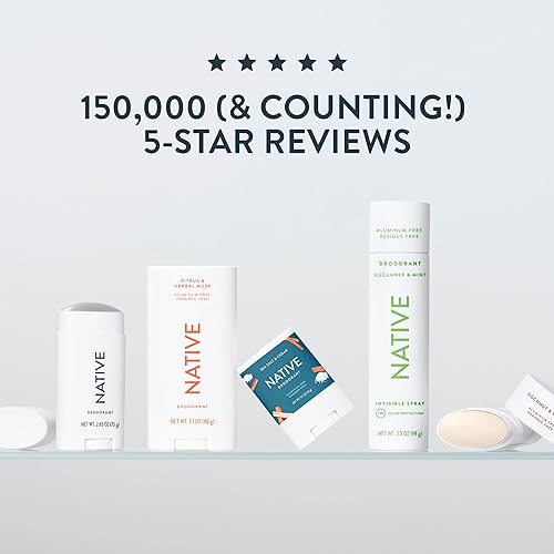 Miniatura 8 de Native El desodorante contiene ingredientes derivados de forma natural, control de olores de 72 horas, desodorante para mujeres y hombres, sin