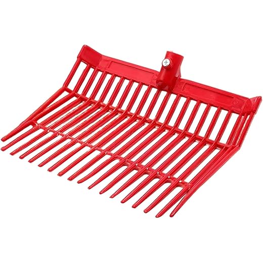 Manure Fork Replacement Head Red