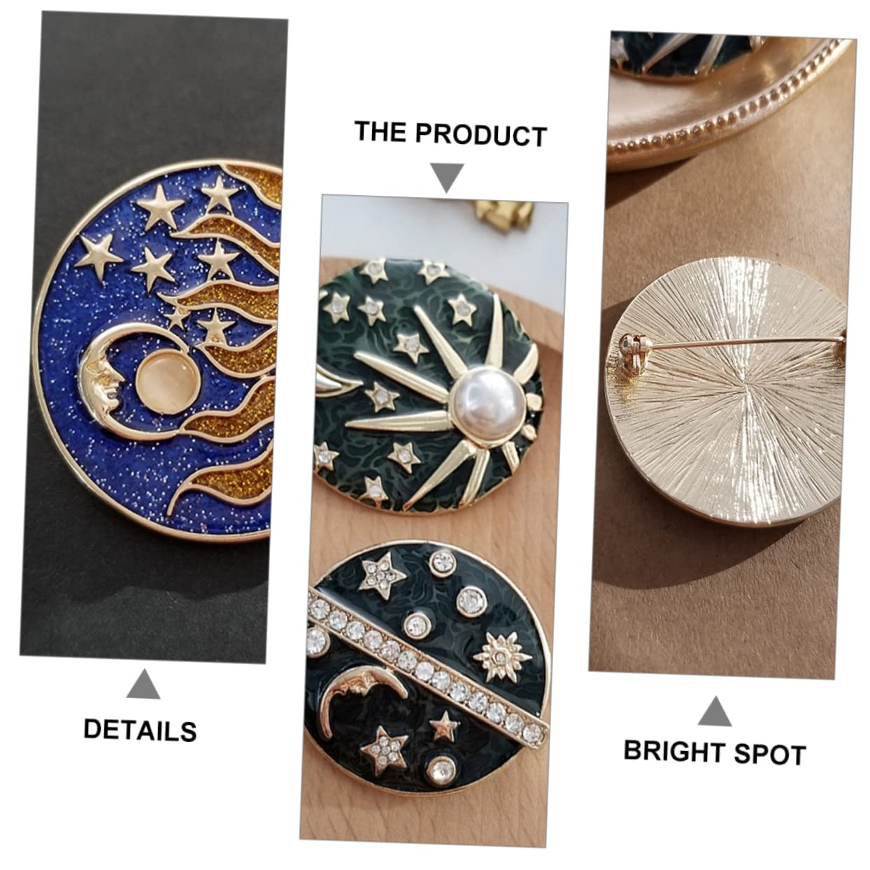 15stücke Broschen Kreative Anstecker Aus Vielseitig Für Kleidung Taschen Pullover Und Mehr Modisches Design Für Jeden Anlass