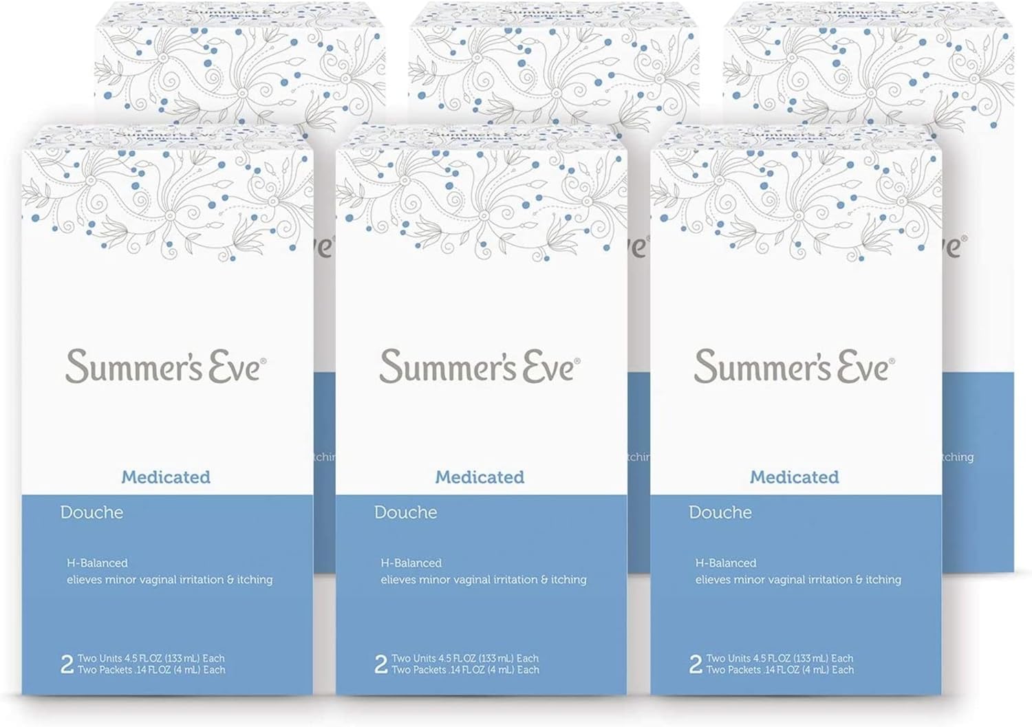 Summer's Eve Douche, Extra Cleansing Vinegar & Water, 4.5 Fl Oz Each, 6 Units (4 Pack Each) : Everything Else