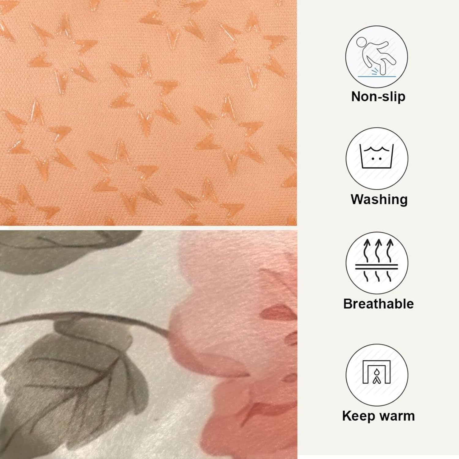 review Autumn Pumpkins Pet Bed Pad Soft Dog Bed Mat with Anti-Slip Bottom, Machine Washable Crate Pad Mattress for Dog Sleeping- 36 * 24inches