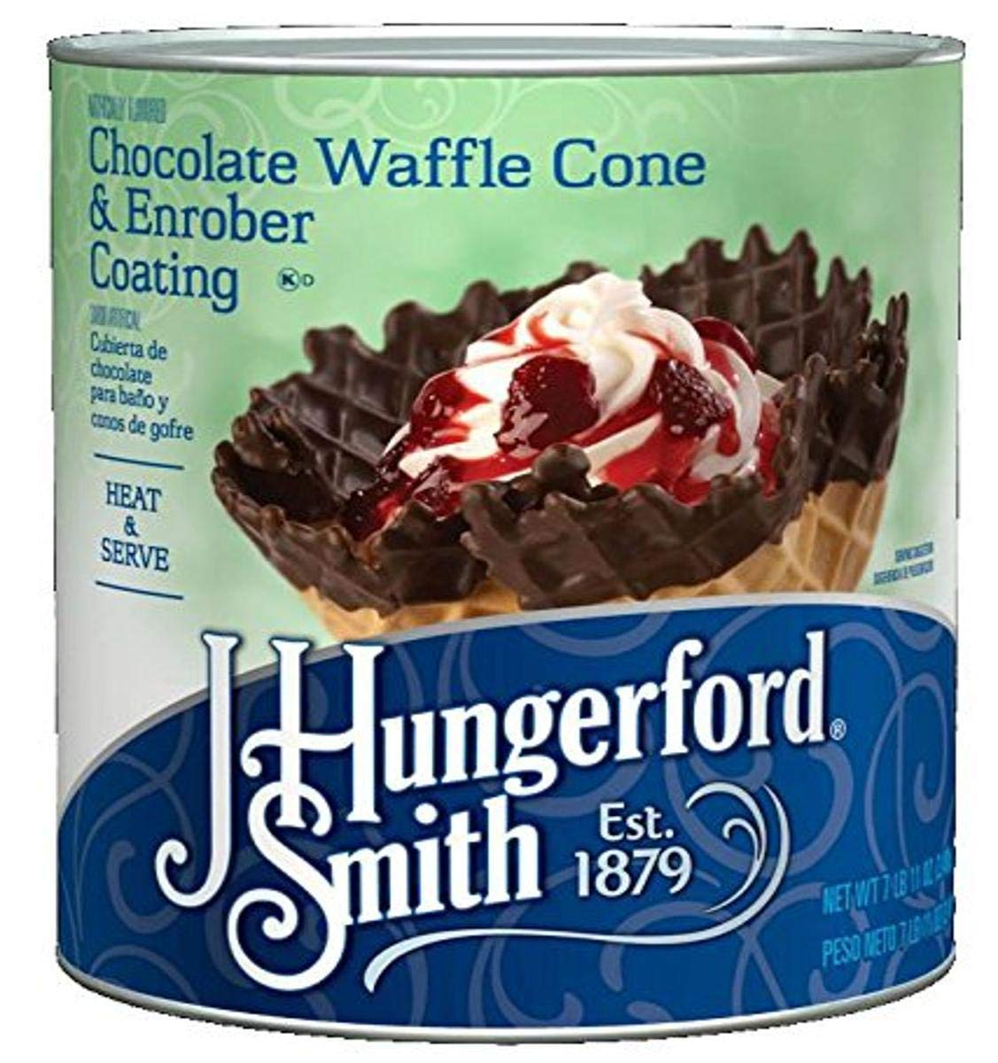 J Hungerford Smith Cherry Cone Coating, 108 oz Can, 3 Pack