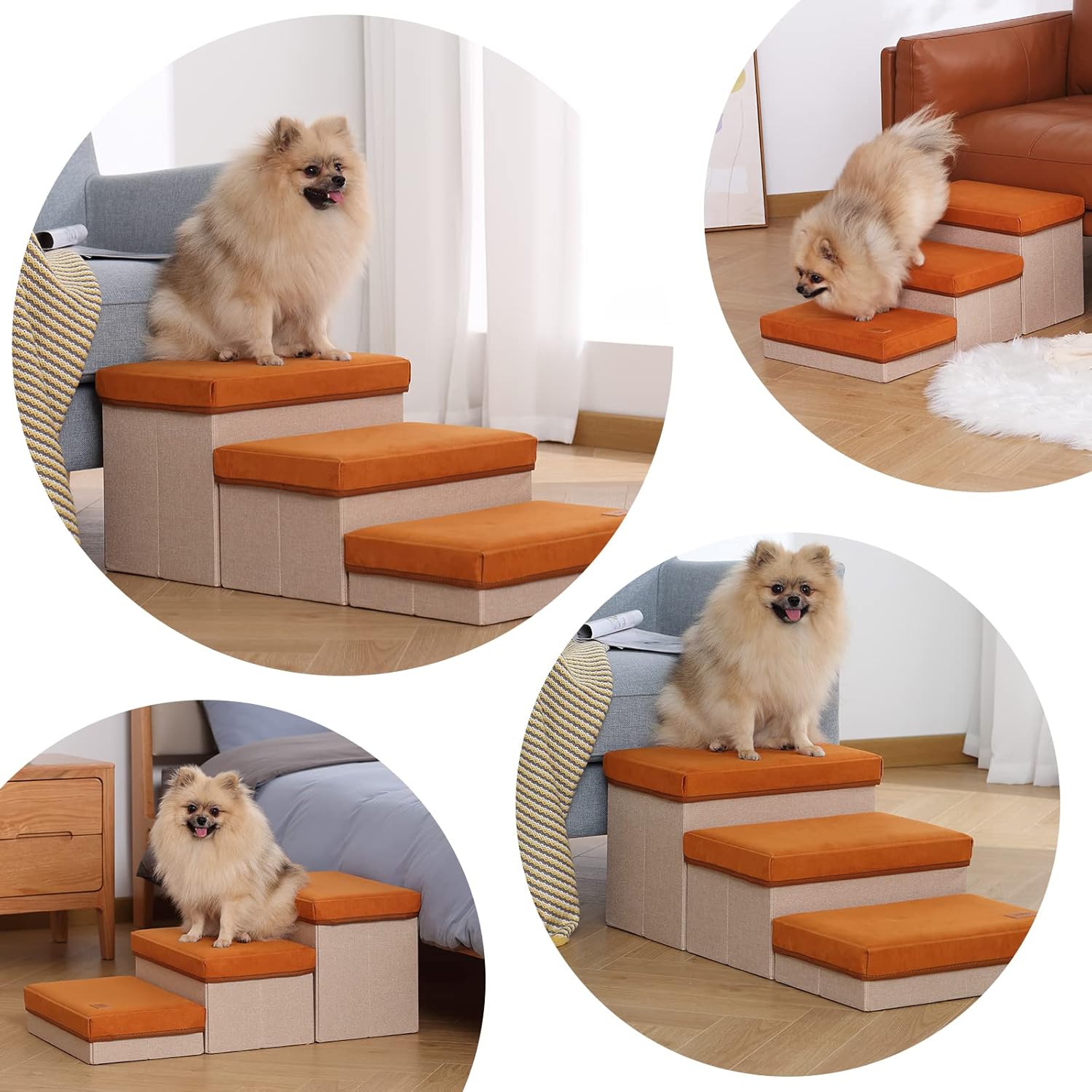 市場 ドッグステップ 2 犬 階段 犬用 踏み台 ペット用品 段 ペットクライミングはしご ペット