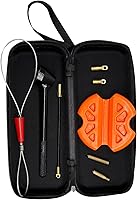 Vista 6 de Varilla de extractor de cinta de pescado continua de 4.5MM 350FT de conducto de fibra de vidrio con soporte de carrete de acero