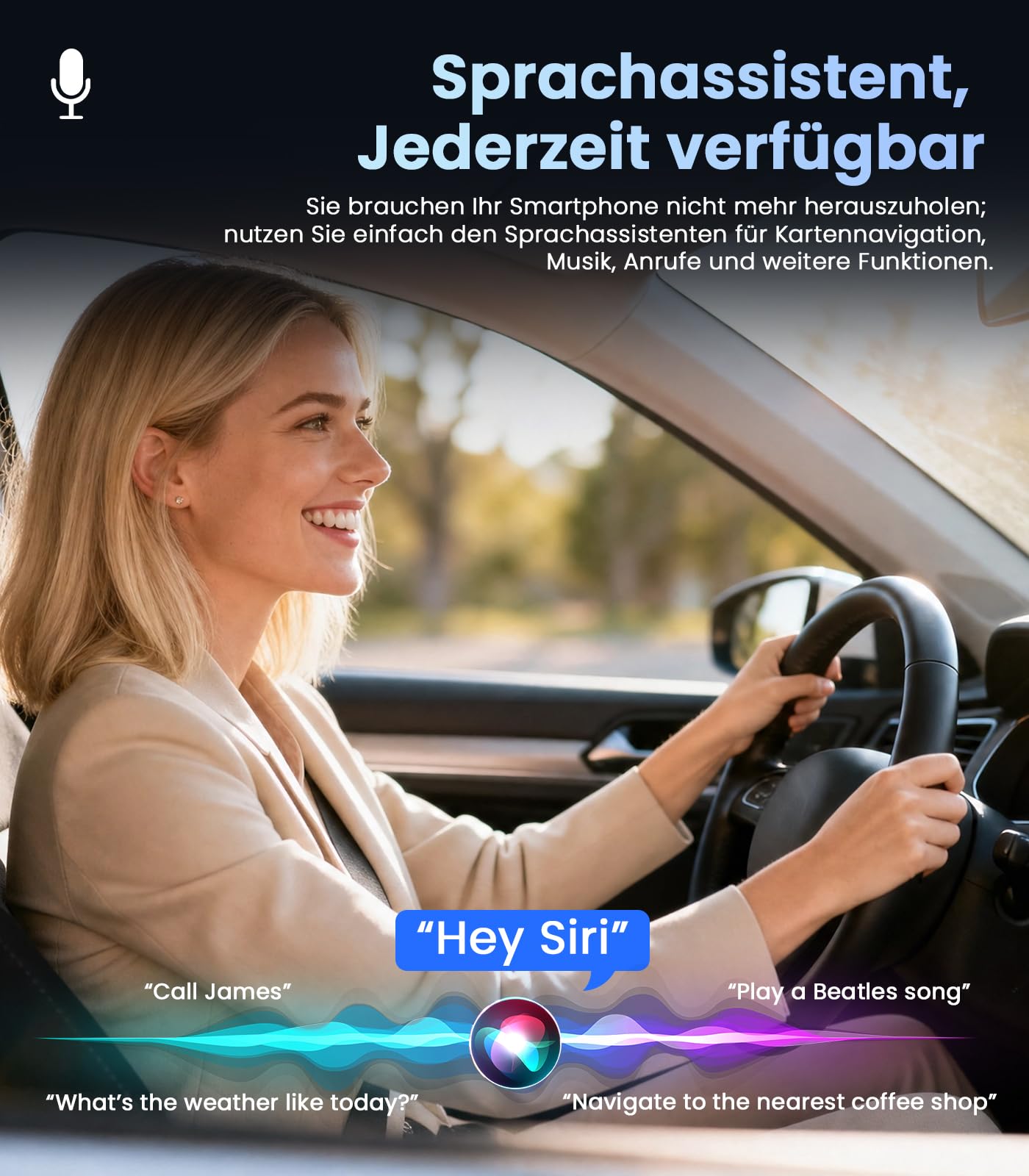 2026 CarPlay Wireless Adapter für Apple CarPlay & Android Auto, 2-in-1 Wired zu Wireless Car Play, Kompatibel iOS 10+ & Android 11+, USB-A/C, Plug & Play, Schnelle Verbindung, OTA-Updates, Schwarz