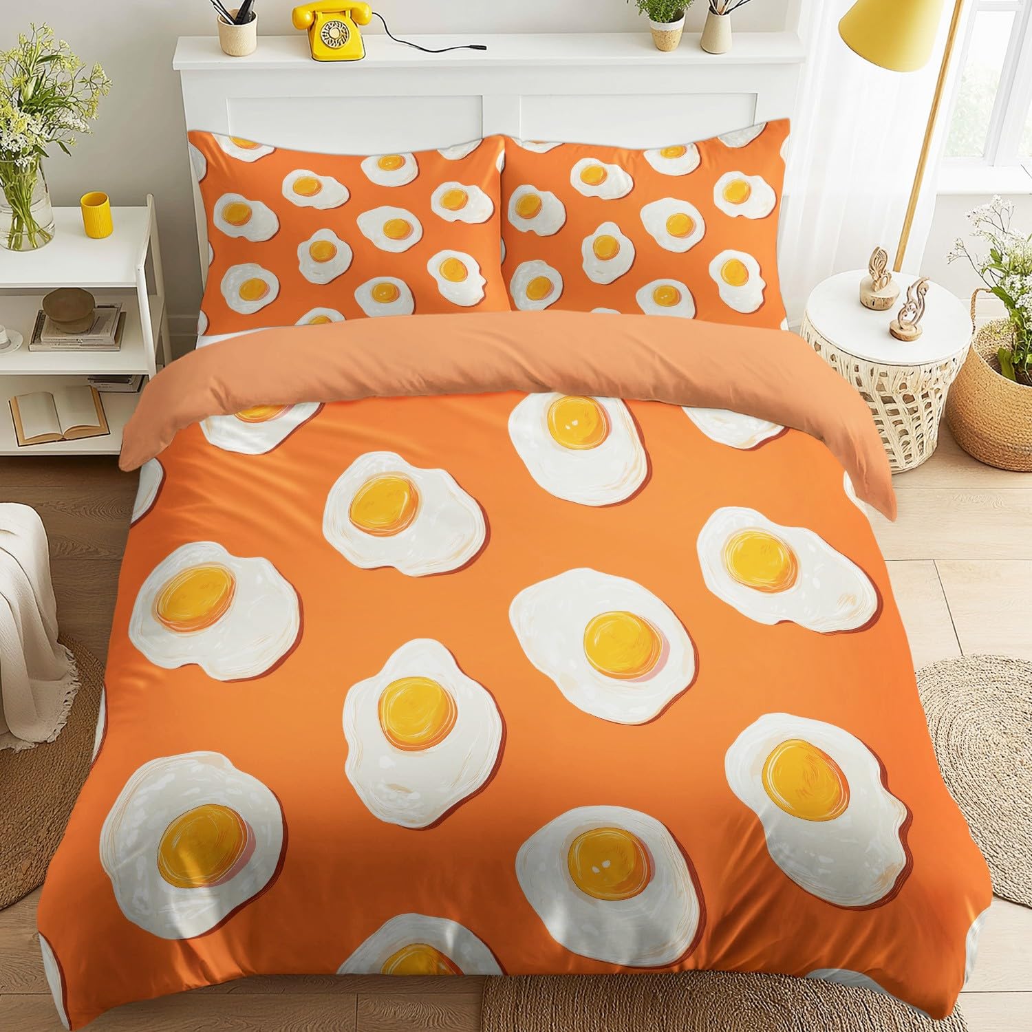 Housse de couette ludique et colorée pour des matins joyeux