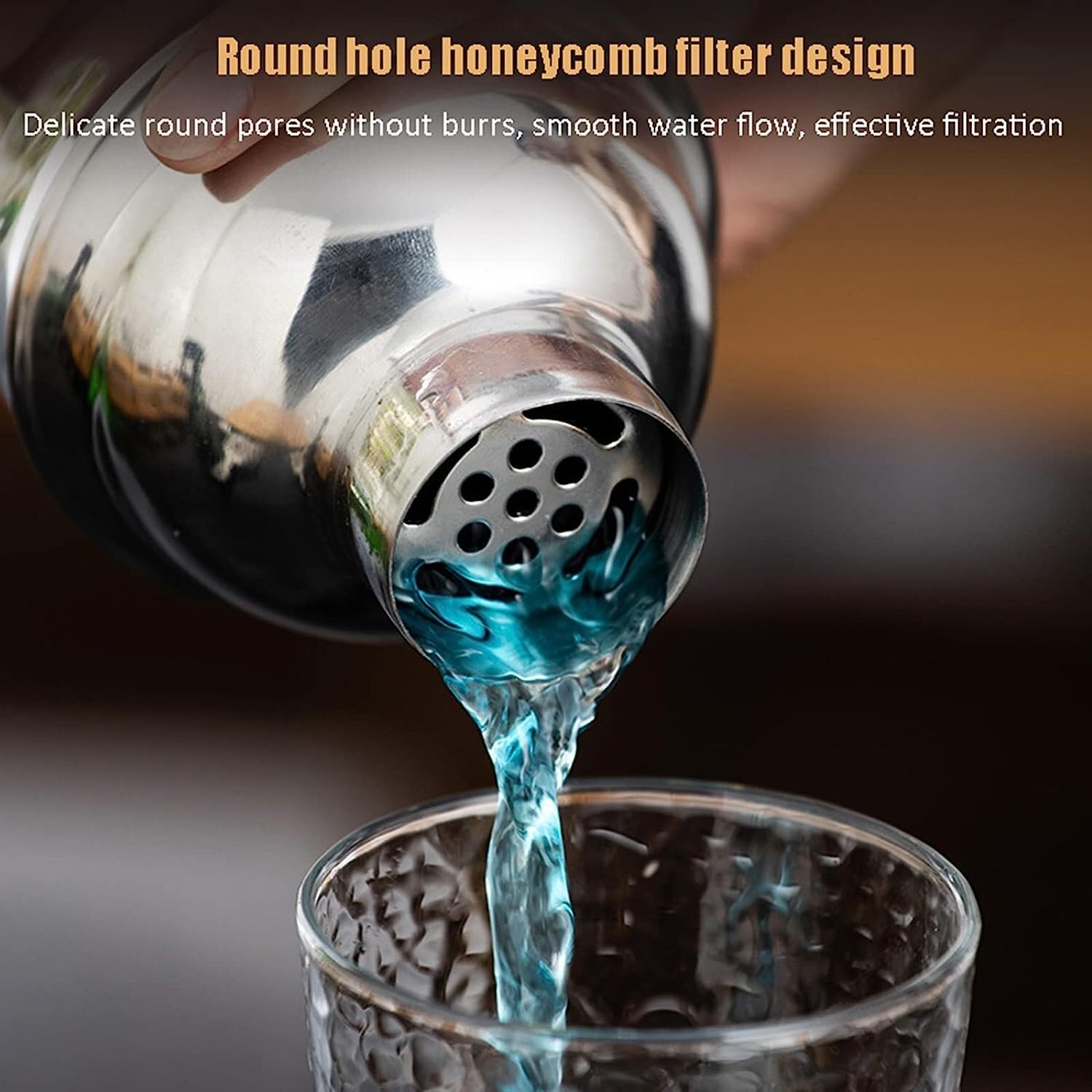 Juego de Cocktail Shaker Juego De Elaboración De Cócteles De 10 Piezas con Soporte De Exhibición para Barra Casera Herramienta De Barra De Acero Inoxidable Coctelera Profesional Herramientas (Color :