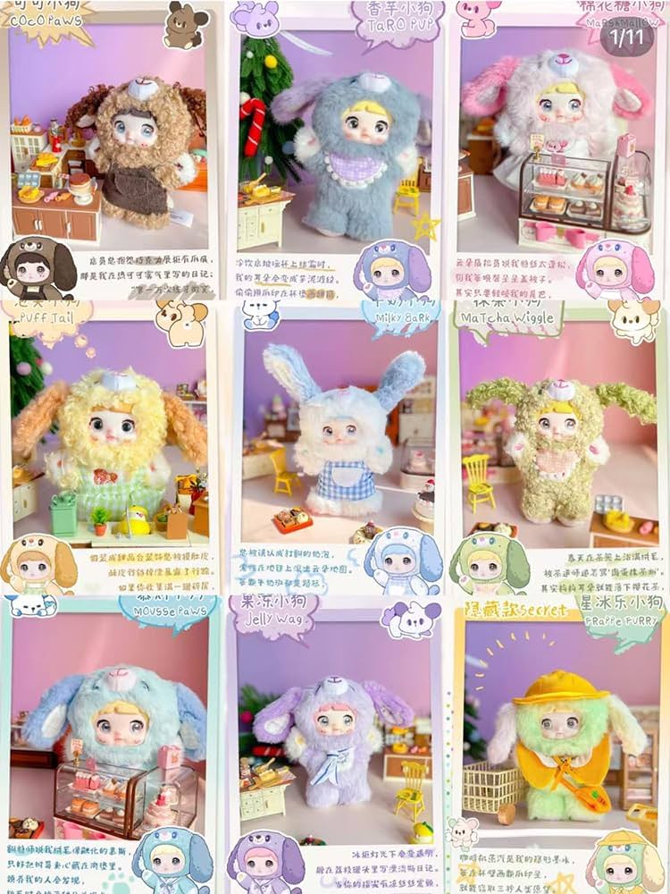 TOPTOY nommi puppy diary V5 ぬいぐるみ 8個セット Amazon.com: Shopular Genuine Nommi v5 Puppy Diary Series