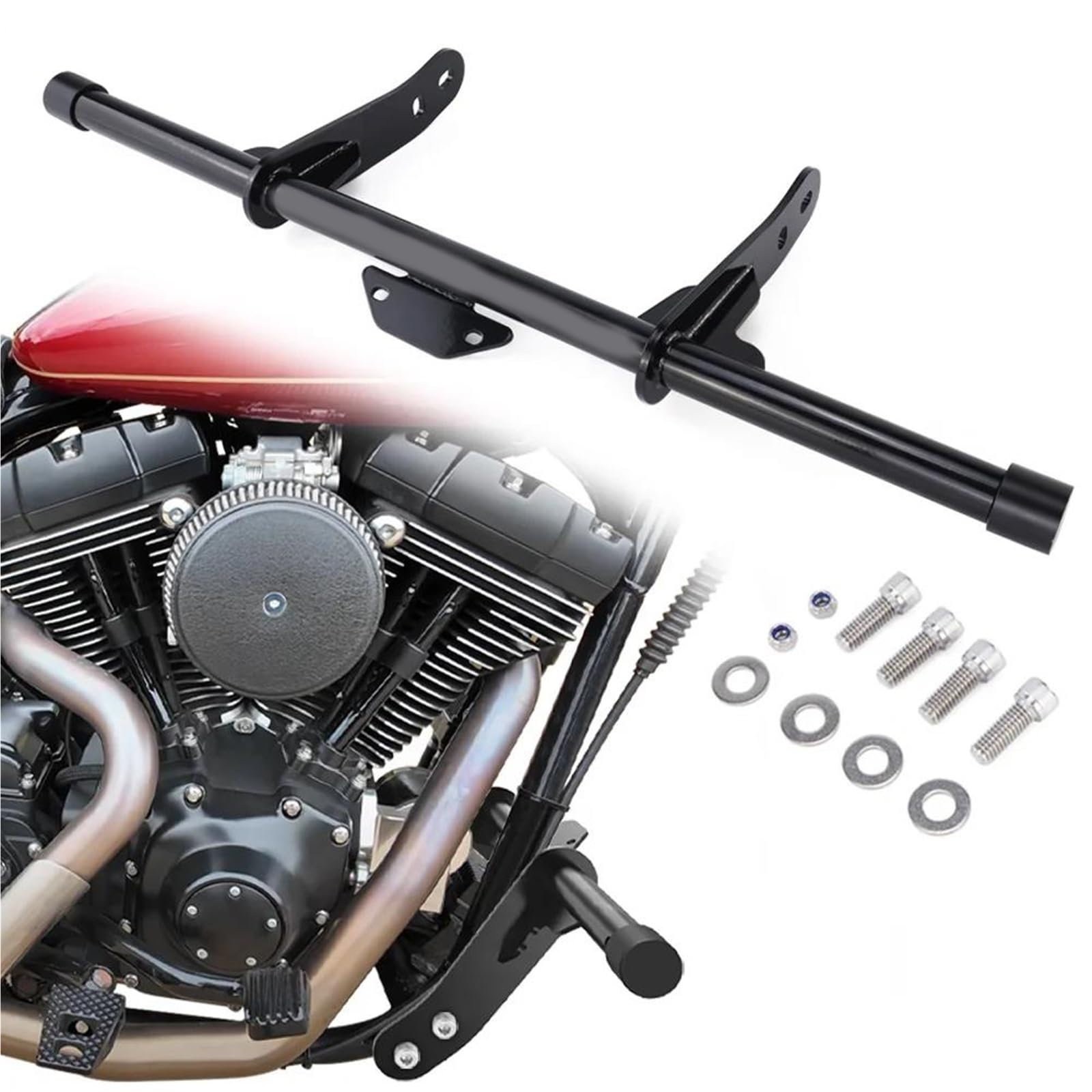 Repose-Pieds Antidérapant pour Cage de Protection Moto Dyna Street Bob