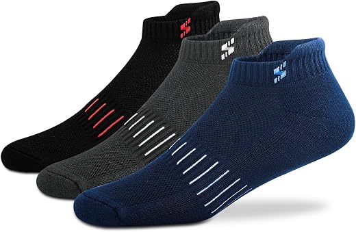 Supersox Bamboo Ankle Length Socks for Man | 4 Times Softer than Cotton | Sustainable Fabric | Anti-Odour Socks for Sport...