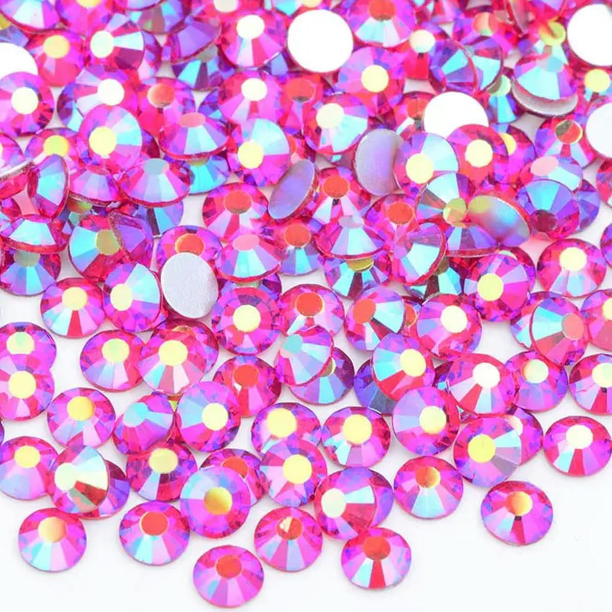 CIVIOOH SS6 SS8 SS10 SS12 SS16 SS20 SS30 Flatback Glass Rhinestones Clear Crystal AB Nail Strass Non-Hotfix Stone DIY Crafts