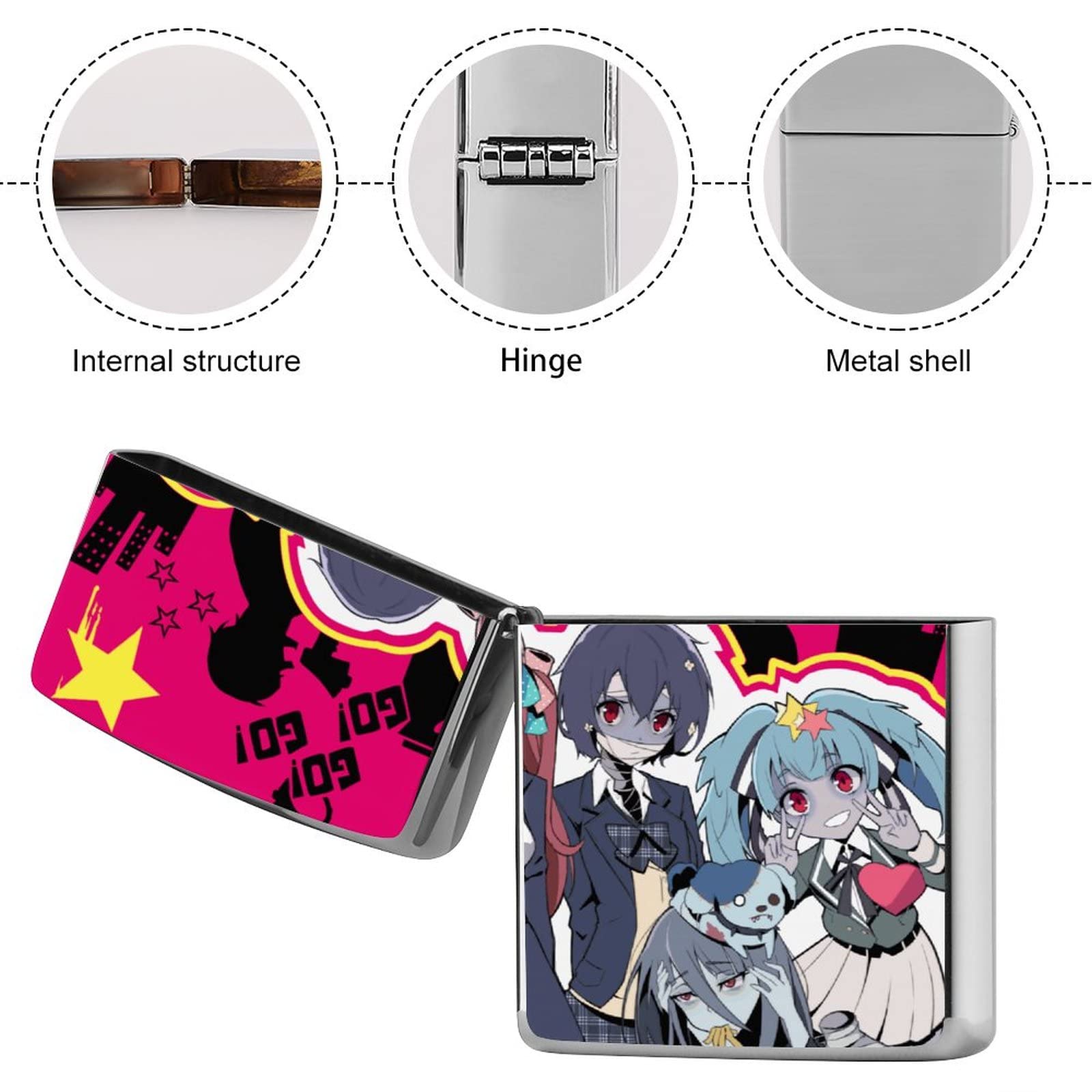 Amazon.co.jp: オシャレアニメ柄 ゾンビランドサガ ライターケース