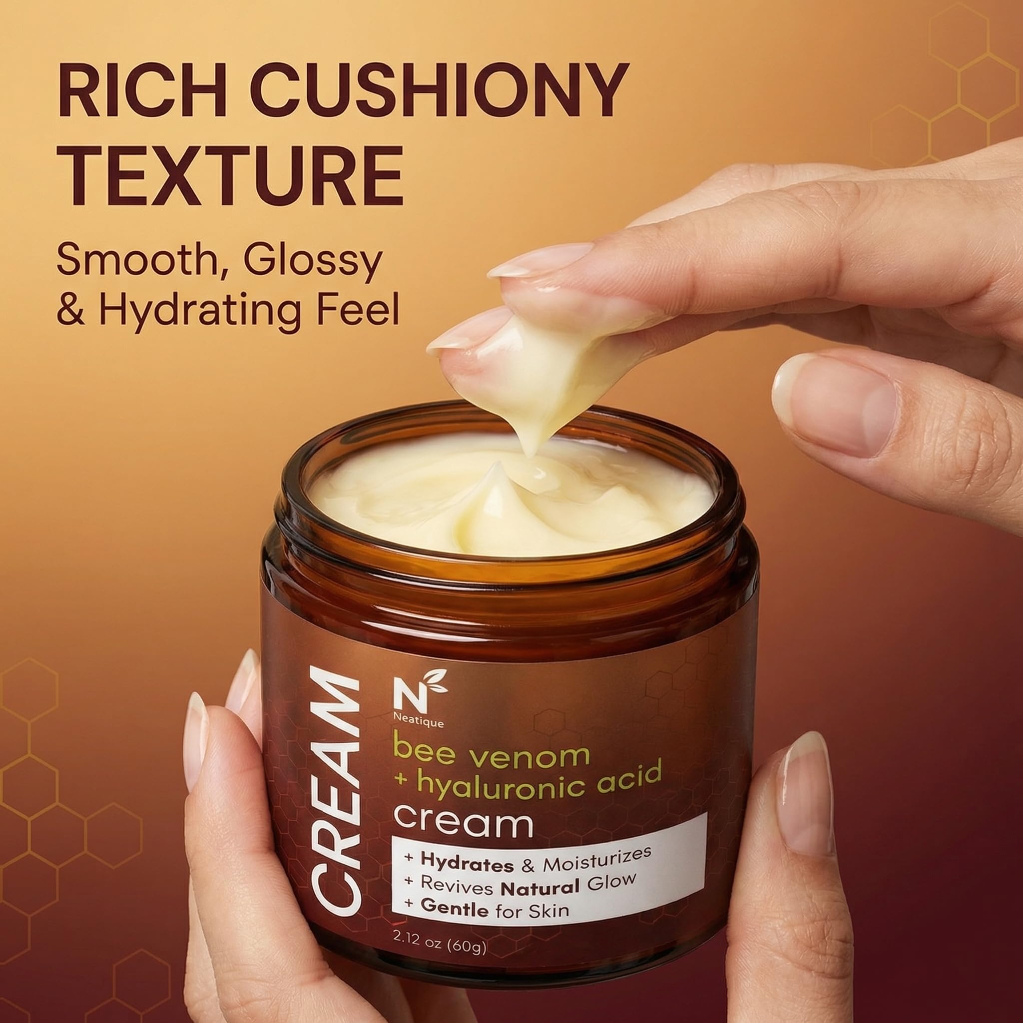 Amazon.com : Neatique Bee Venom Cream, Hyaluronic Acid Body