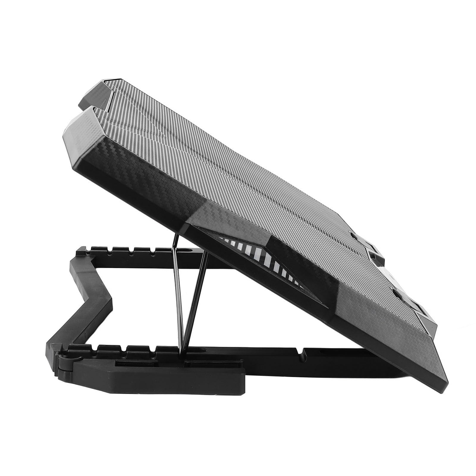 Supporto di raffreddamento per computer portatile ad alta velocità 3400 giri/min con 11 ventilatori, regolazione multi-angolo, design leggero, cuscino di raffreddamento per ventilatore