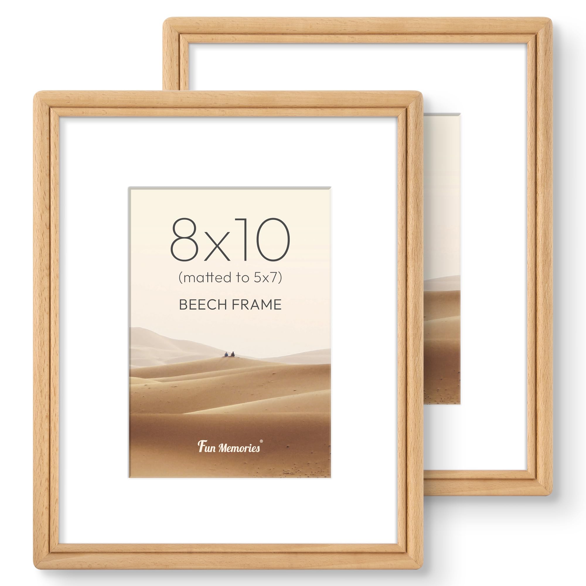 Cadres photo 20x25 cm en bois de hêtre pour figer vos plus beaux souvenirs