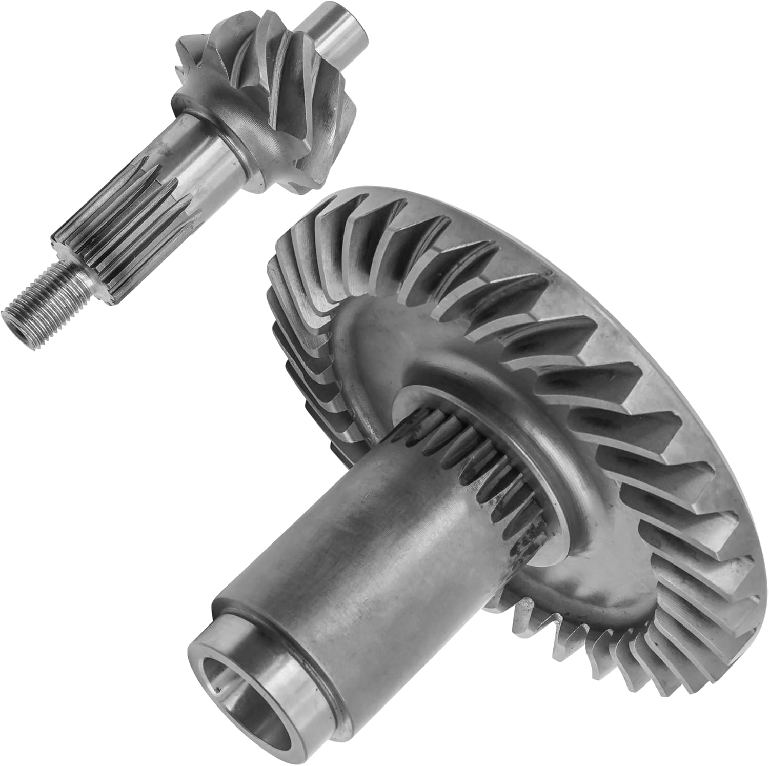 Caltric Rear Differential Gear Ring and Pinion Compatible with Yamaha Viking VI 700 YXC700 2015-2025 / Viking 700 YXM700 2014-2025 / 1XD-G6110-00-00