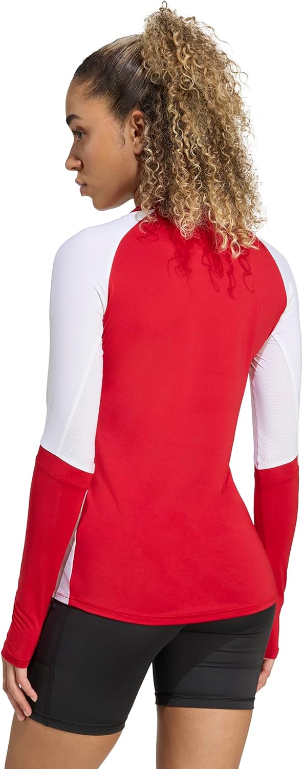 Adidas Womens Quickset Volleyball Long Sleeve Jersey - Image 4