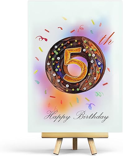 Miniatura 7 de Tarjeta de feliz cumpleaños, tarjeta de feliz cumpleaños, decoraciones de cumpleaños de año, tarjeta de cumpleaños para hombres, mujeres, amigos,