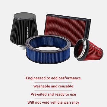 Spectre Performance 3991 Black 9mm Breather Filter