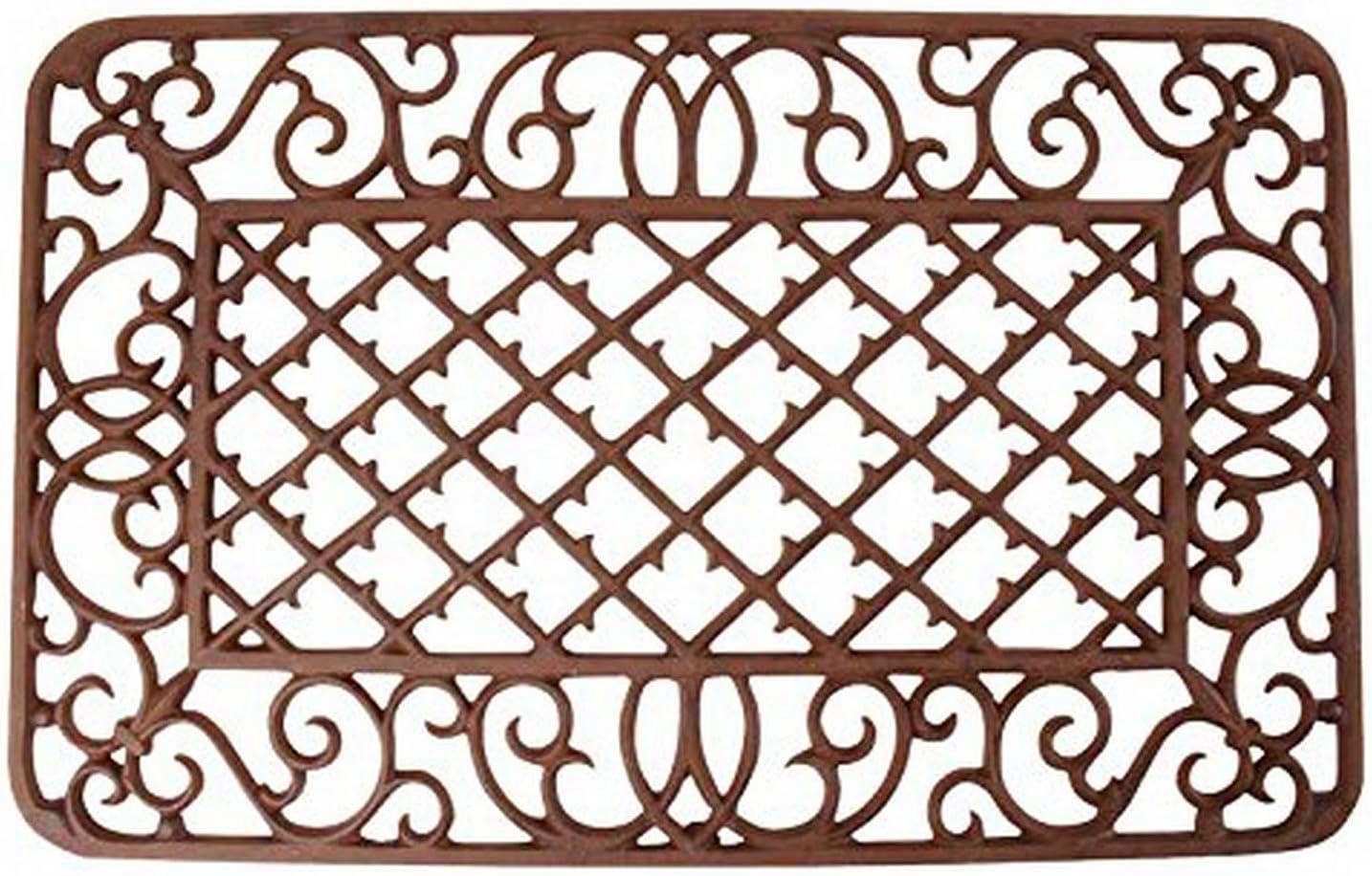 Esschert Fallen Fruits Rectangle Cast Iron Door Mat