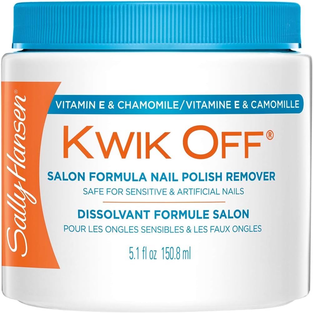 Sally Hansen Kwik Off Nail Color Remover, Salon Formula - 5.1 oz