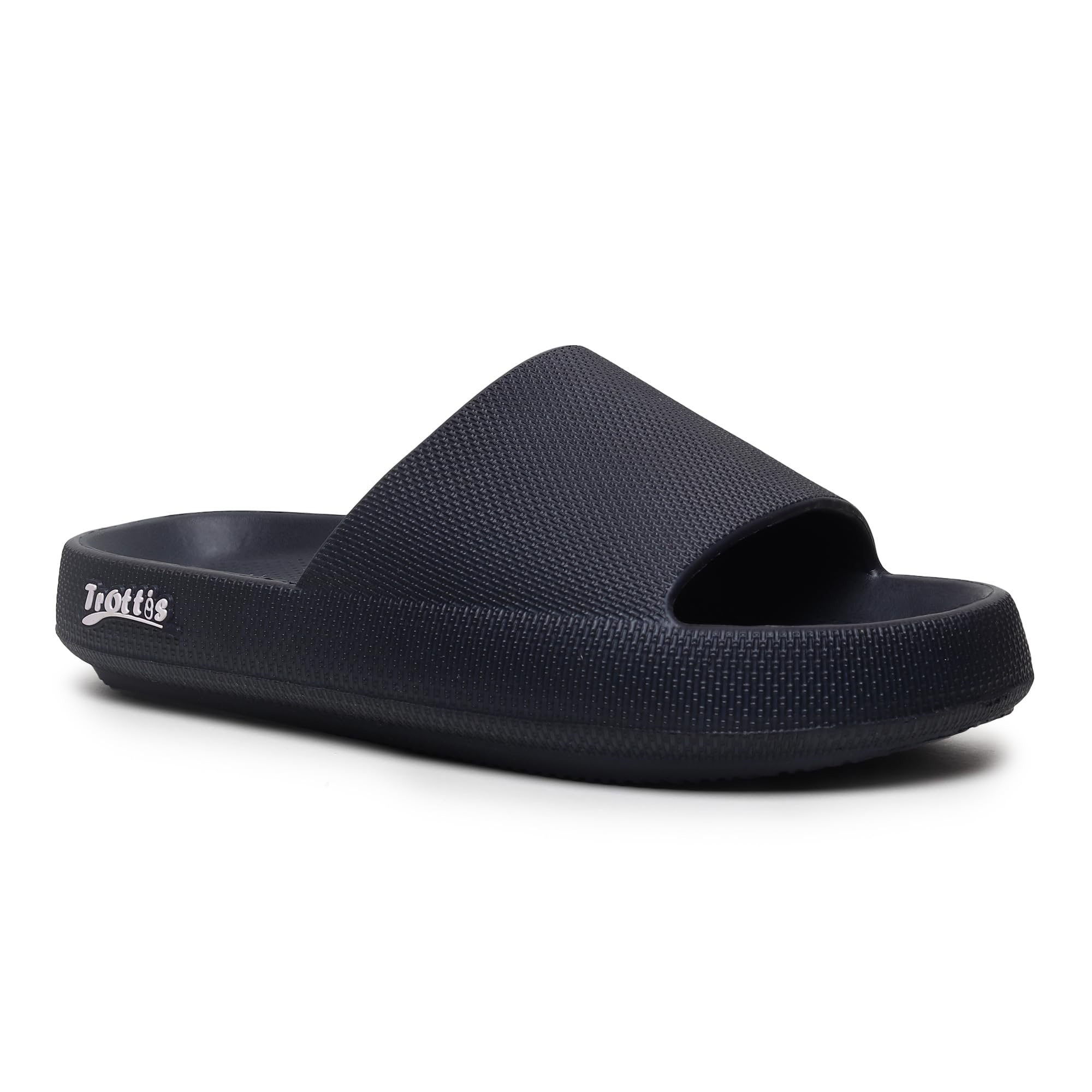 trottis Classic Men’s Sliders | Lightweight, Comfortable, Cushioned Flip Flops with Arch Support | Durable Daily Wear Slippers-picture-53