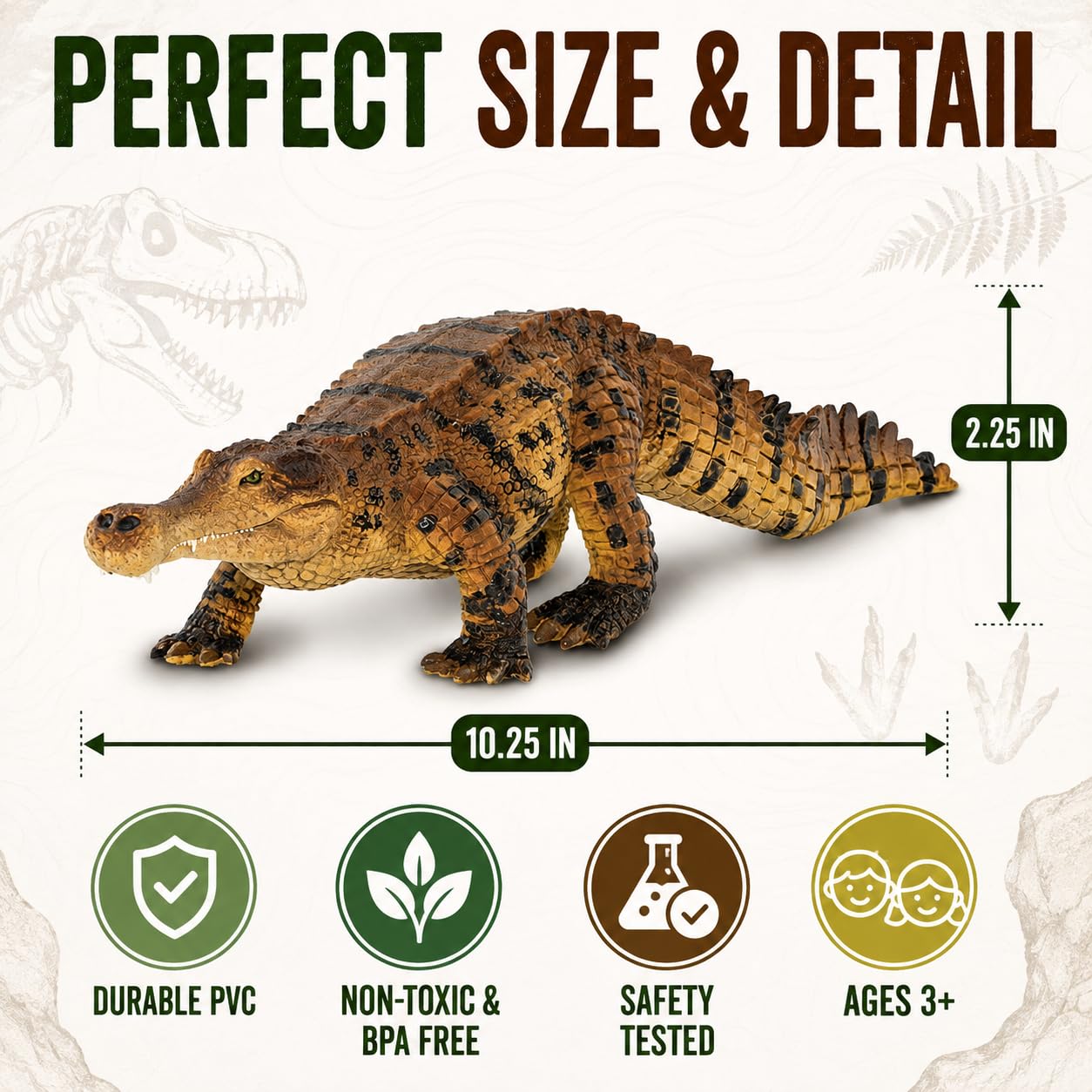 Amazon.com: Safari Ltd. Sarcosuchus Toy - 10 Inch Realistic