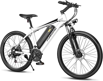 Electric Bike for Adults, Peak 1000W Ebike, 50Miles 21.7MPH Adult Electric Bicycles, 26" Electric Mountain Bike 48V 374.4WH Battery, Commuter E Bike with Adjustable Stem, Fenders, 21 Speed